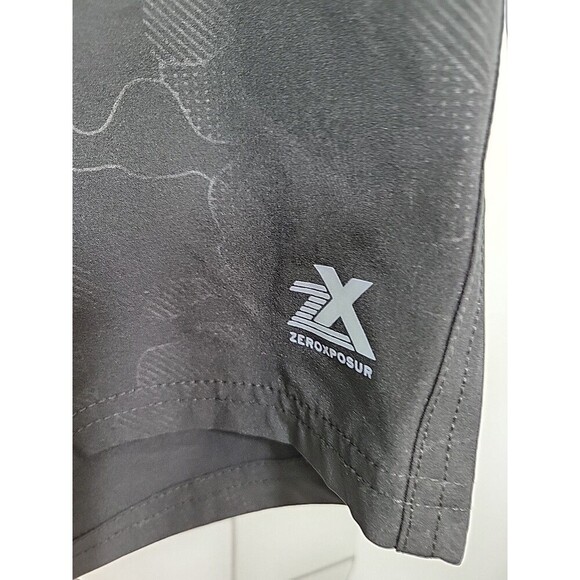 ZeroXposur Men’s Sz Large Black Swim Trunks Shorts NWT Beach Vacation Hiking - Picture 3 of 10